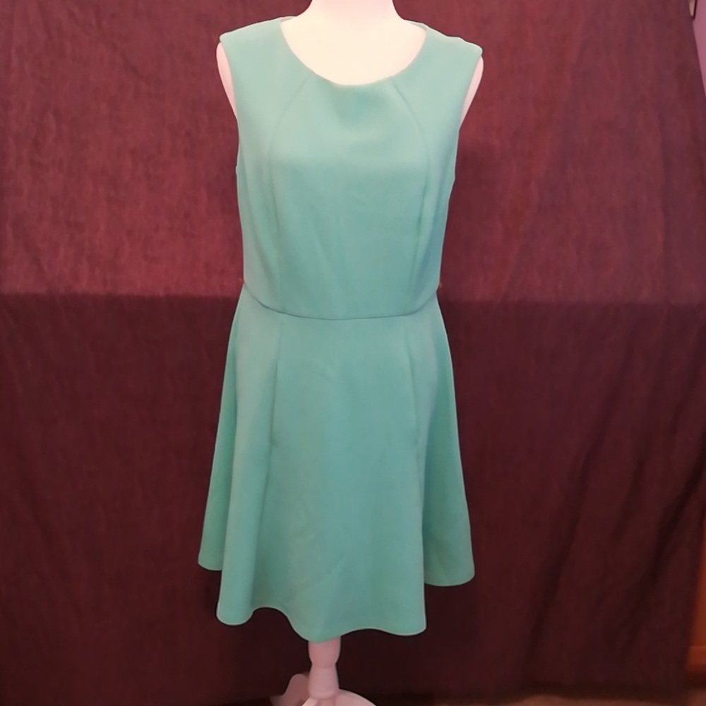 Mint Green Sleeveless Dress